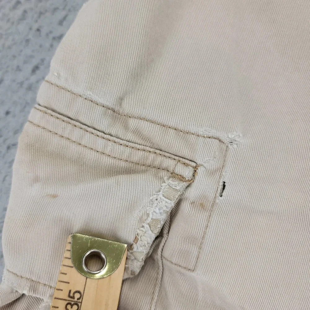 Polo by Ralph Lauren‎ Shorts Mens 35 Tan Vintage Baggy Cargo Y2k 90s Skater